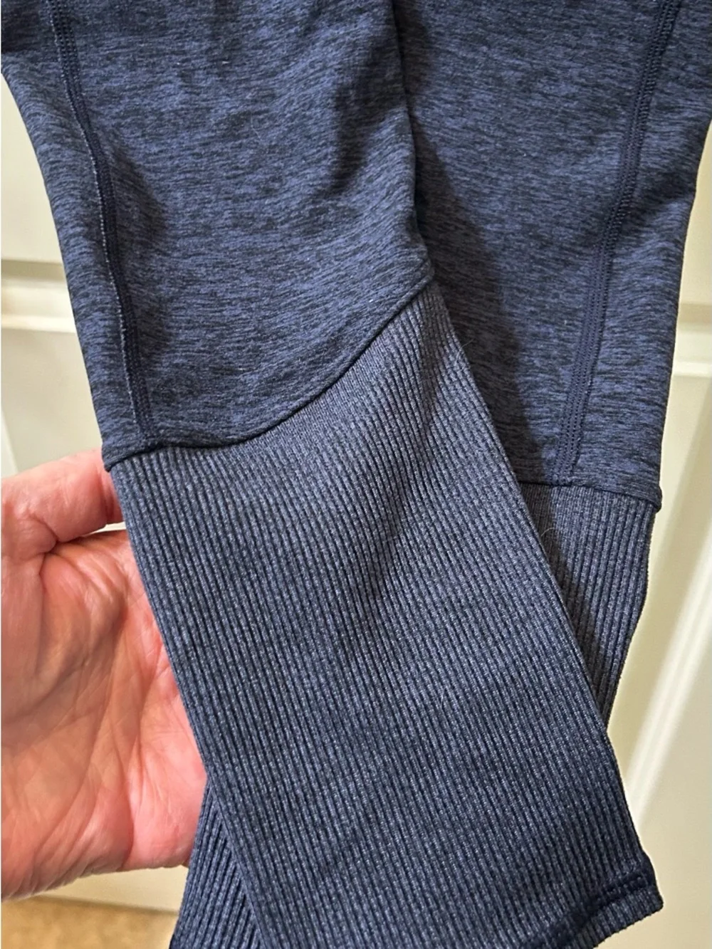 Alo Soft Alo Yoga Soft Lounge Leggings Yoga Navy Heather High-Waist Leggings